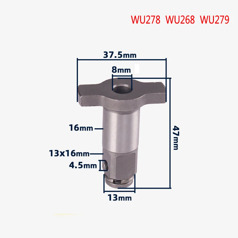 Electric wrench spindle Replacement for Worx WU278 WU268 WU279 Wrench spindle accessories