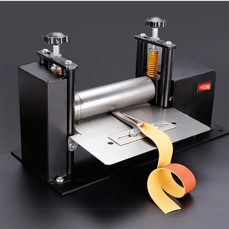 

Electric small leather drawing machine, hand-rolled glue cylinder machine, shoulder strap cylinder pressure leather machine