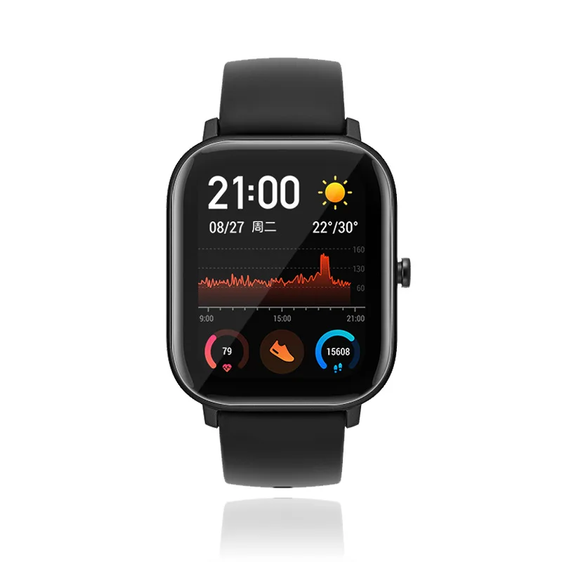 5 шт. Защитная пленка для экрана для смарт-часов Xiaomi Huami Amazfit GTS мягкая защитная пленка для экрана из ТПУ HD TSLM1