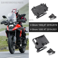 Motorcycle Navigation Bracket Mobile Phone GPS Plate Bracket Phone Holder USB For Suzuki V-Strom 1000/1050 XT 1000XT 2016-2021