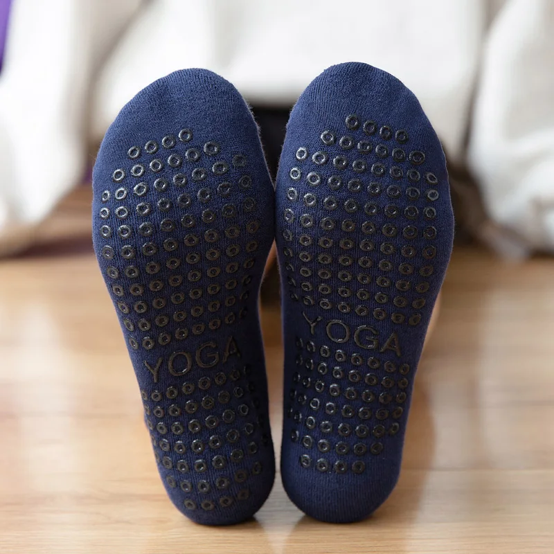 Chaussettes de Pilates dos nu pour femmes, haute élasticité, coordonnantes, chaussettes de yoga, chaussons de danse de ballet en coton, haute