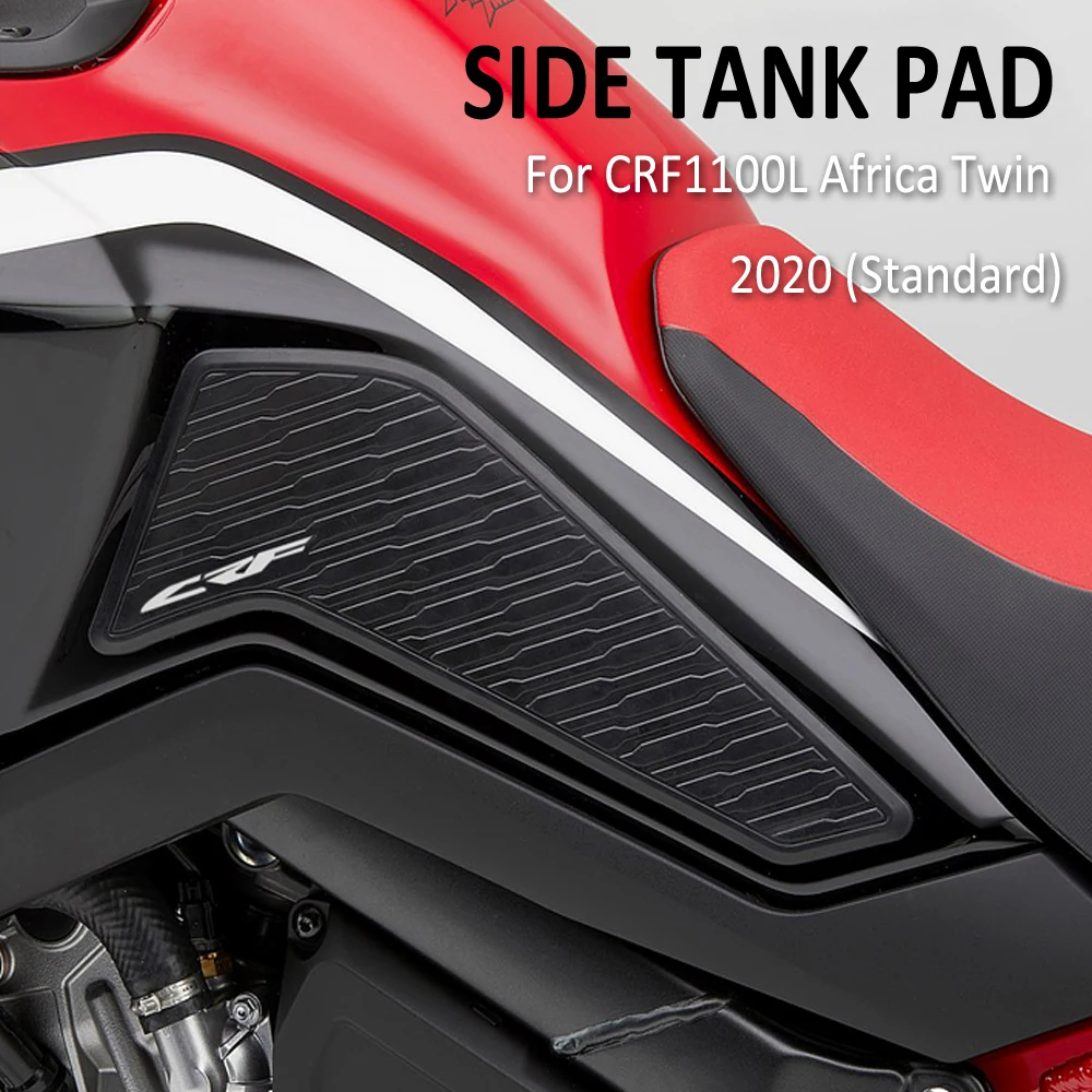 CRF1100L Motorcycle Non-Slip Side Fuel Tank Stickers Waterproof Pad Rubber Sticker For Honda CRF 1000 L 1100L Africa Twin 2020