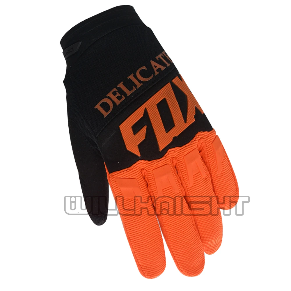

360 MX Race Gloves Enduro MTB DH Motocross Moutain Bike Orange Gloves