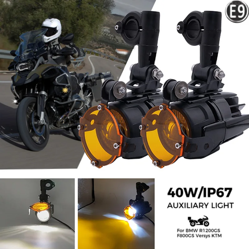 E9 Driving Aux Fog Lights Lamp Light For BMW R 1200GS 1200 GS R1200GS LC Adventure ADV F 800GS/650GS 800/650 GS F650GS F800GS view 6