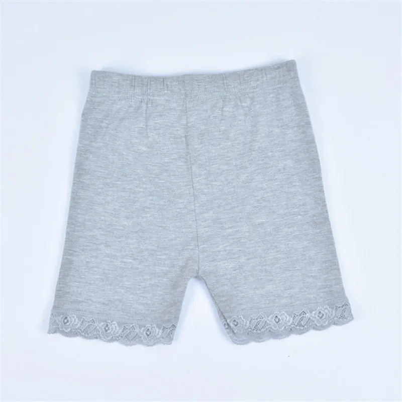 Girls Lace Safety Shorts Pants Underwear Leggings Girls Boxer Briefs Short Beach Pants For Children 3-13 Years Old