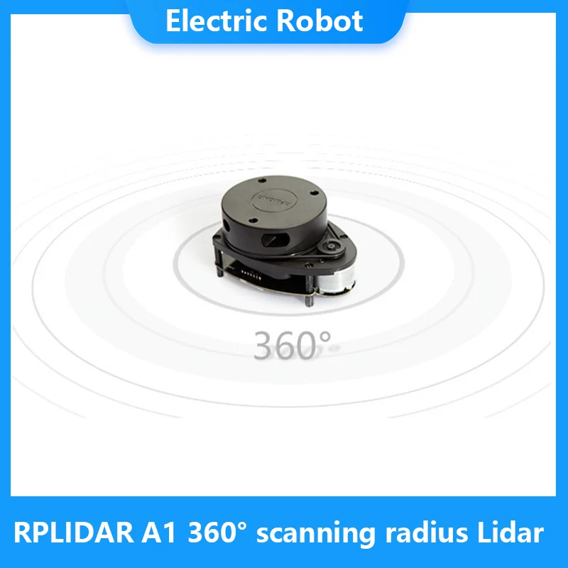 Slamtec RPLIDAR Lidar A1M8 Sensor Kit with 12M Range Avoids Obstacles Designed for Rpi Jetson ROS ROS2 Robot