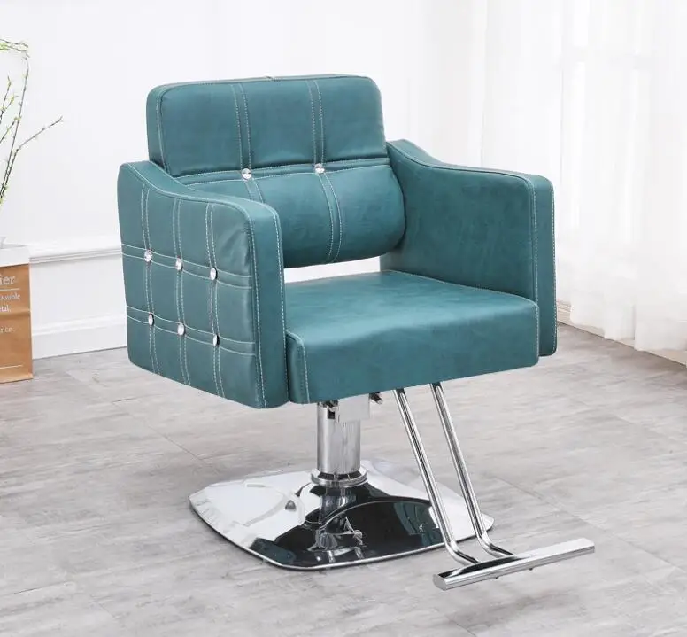 Barber's chair lifts hairdressing chair hair salon special hair cutting chair down hairdressing stool hairdressing chair