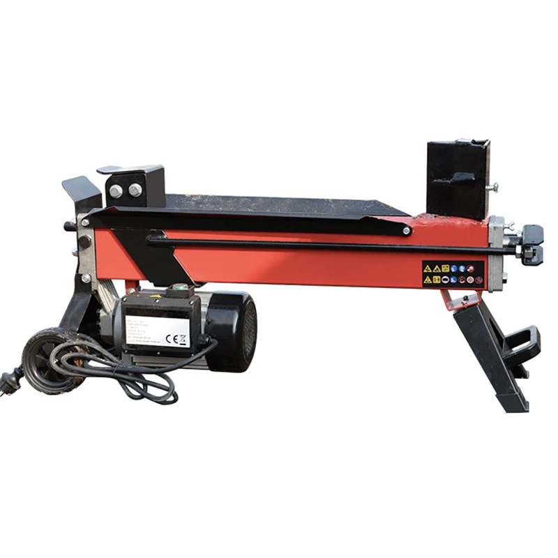 

1PC 8T Wood Splitting Machine 220V Hydraulic Logging Wood Cutting Machine HLS8T-52 Wood Spliter Machine Woodworking Small Tool