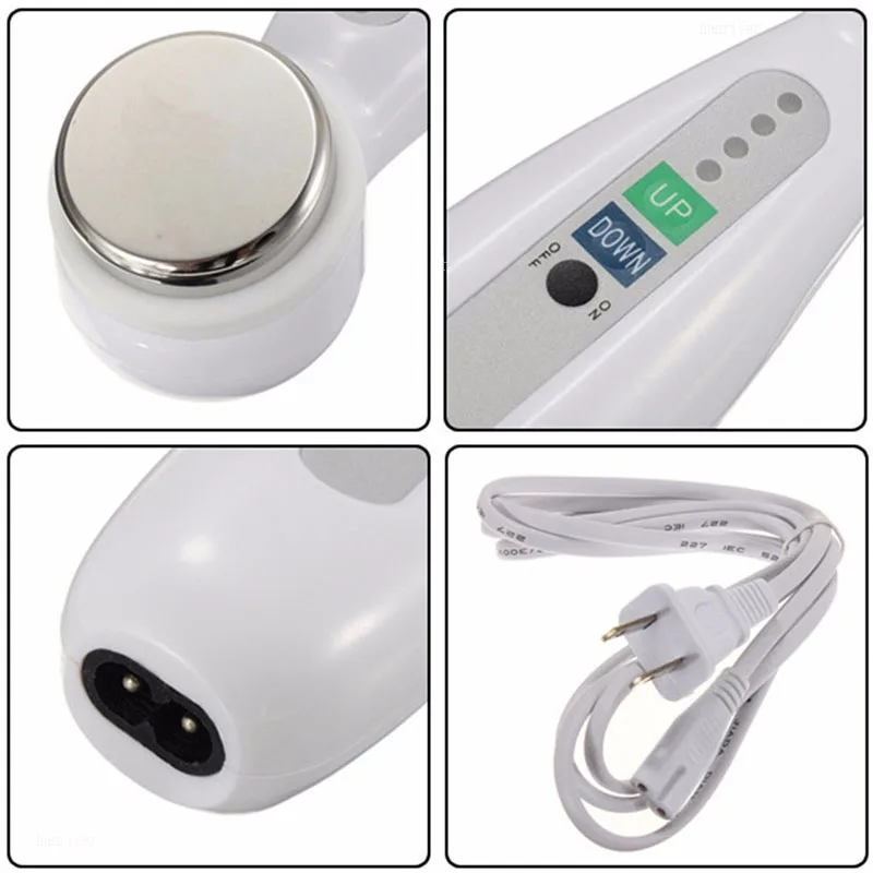 1Mhz Ultrasonic Facial Body Cleaner Massager Massage Skin Care Pain Therapy Clean Face Rejuvenation Wrinkle Beauty Equipment