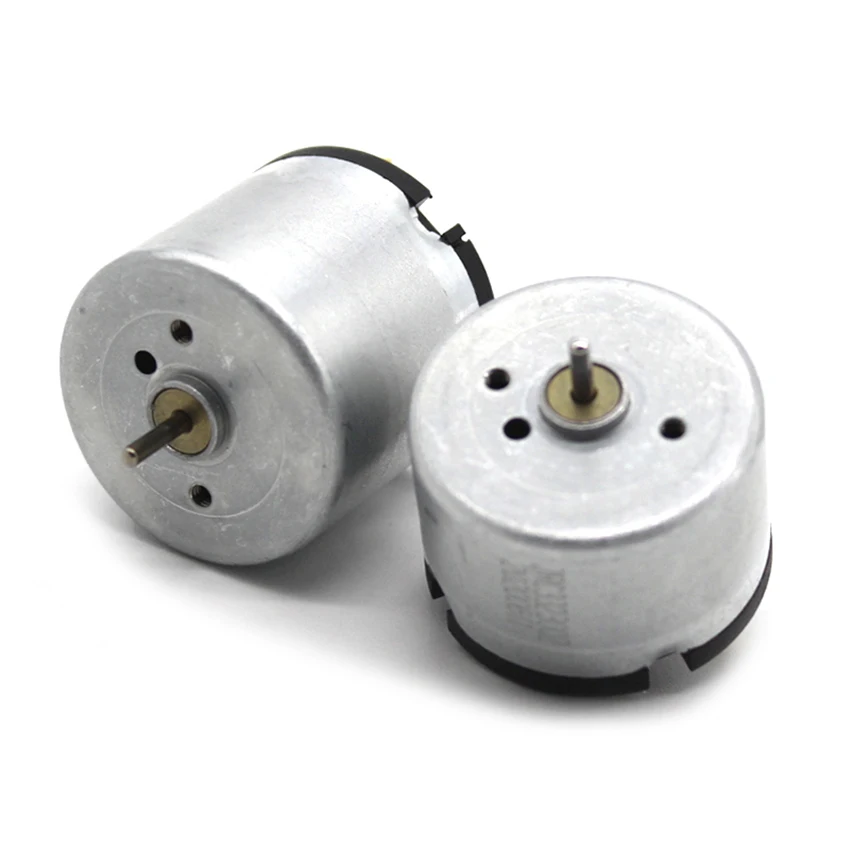 520/528 Micro Electric Motor DC6-12V 5000rpm, DC12-24V 3300rpm, Round Small DC Electric Motor, Reversible for DIY Toys