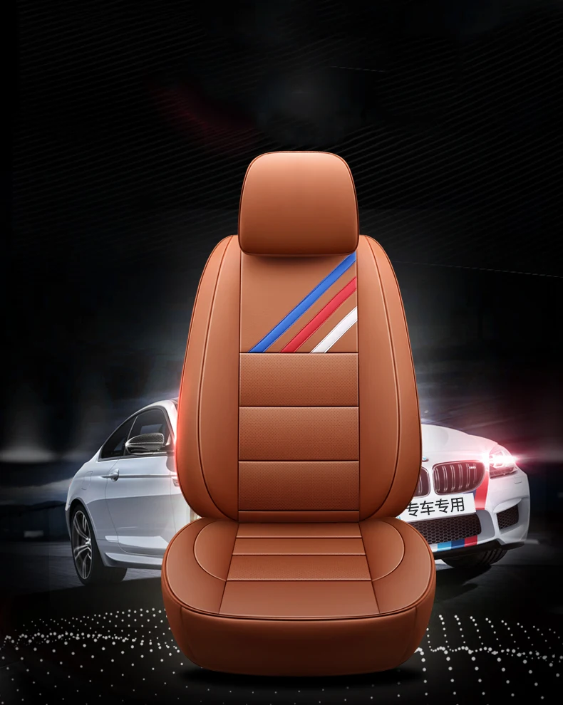 custom 2 pc front seat cowhide leather car seat cover for VOLVO XC70 S60 S80 XC60 V40 V60 C30 C70 XC90 auto accessoreis styling