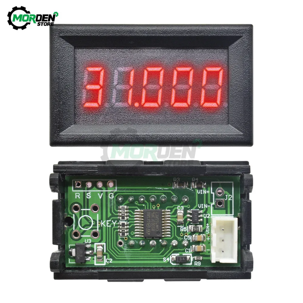 New 3 Wire DC 0-33V Digital Voltmeter 5-digits bit High Precision Voltage MeterTester Dropship