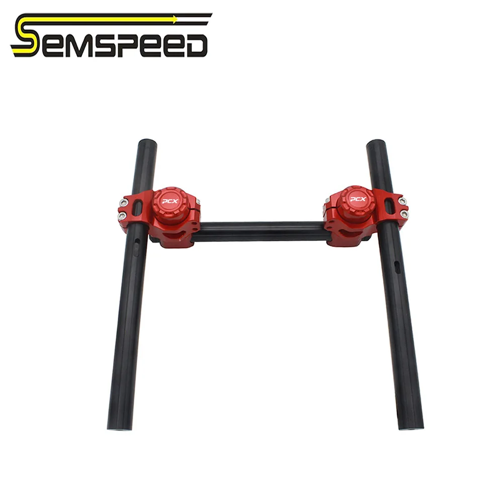 Universal 22mm Motorcycle Handle Bar Steering Wheel Strengthen Adjustable Cross Bar Motorbike Handlebar For Honda PCX150 PCX125