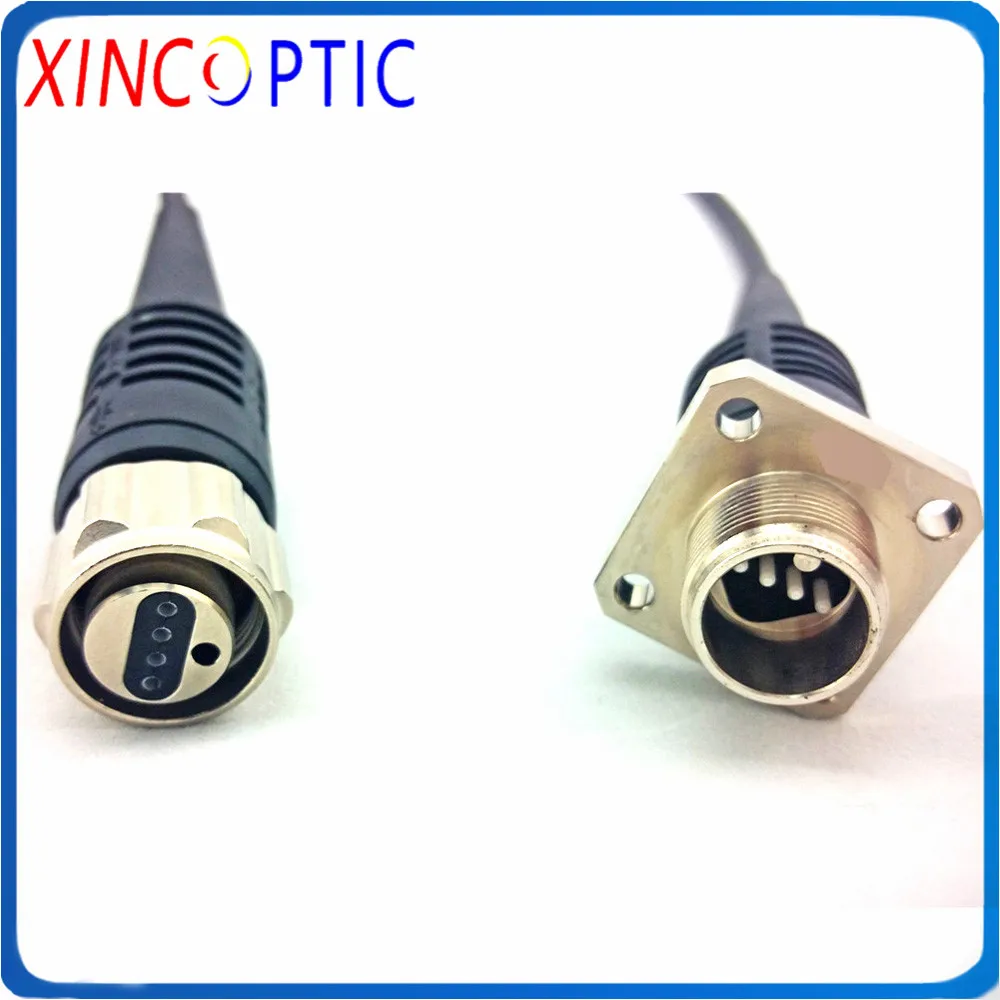 Imagem -02 - Tpu Cabo Blindado Preto 8f Odc Macho para Odc Conector Redondo sem Reel Roll e Pcs Odc-s para Cabo lc 150msm8cg657alszh