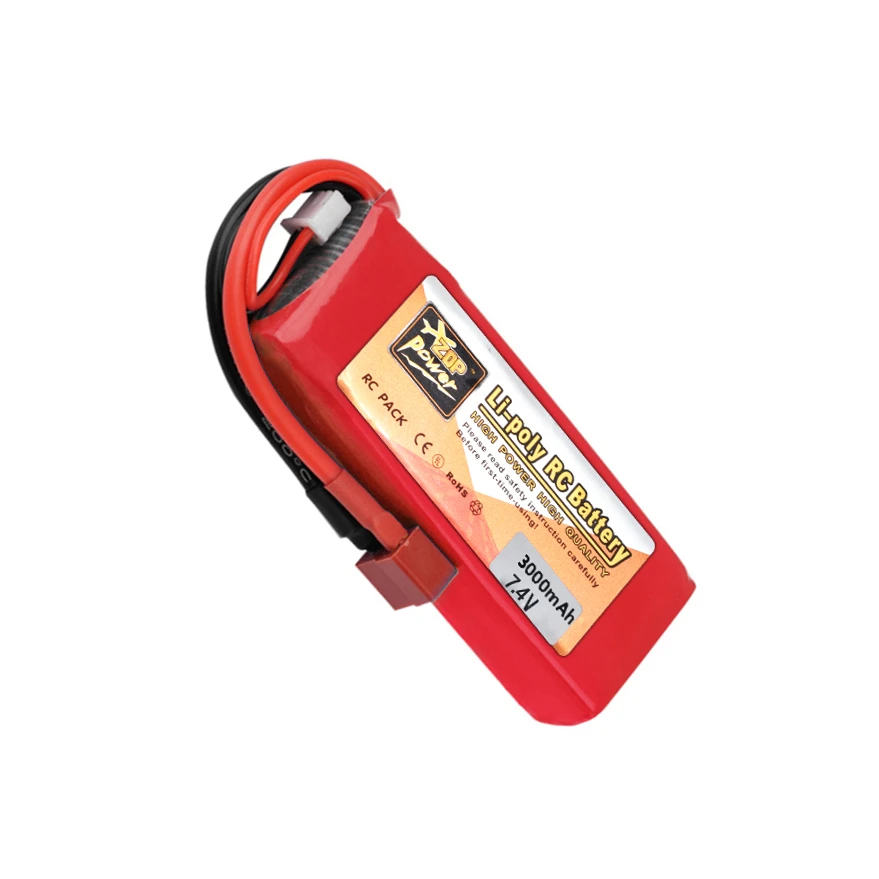 Aggiorna la batteria Lipo 2S da 1-5 pezzi 7,4 V 3000 mAh per Wltoys 144001 124018 124019   pezzi di ricambio per camion R/C per auto RC