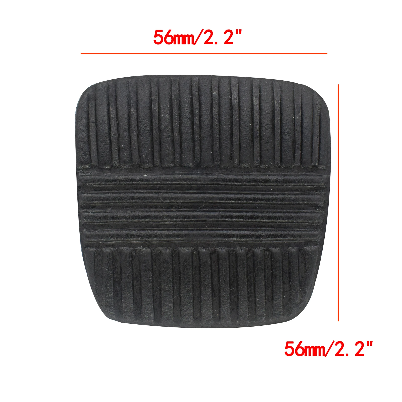 2X Brake Clutch Pedal Rubber Pads Cover Kit 49751-NI010 Set for Nissan Patrol MQ MK GQ (80-97) Maverick (88-94) Car Accessories