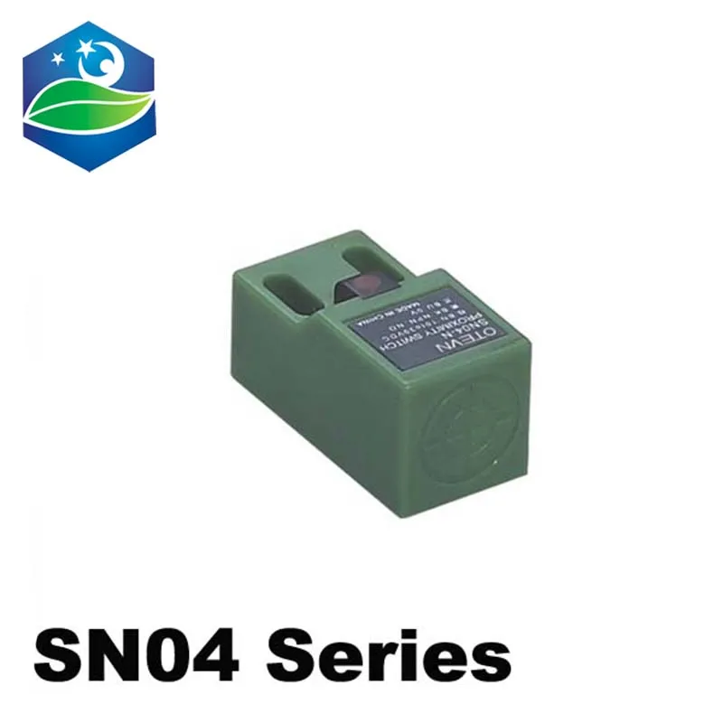 

4 wire NO+NC non-shielded SN04 proximity switch Square sensoring switch inductance sensor