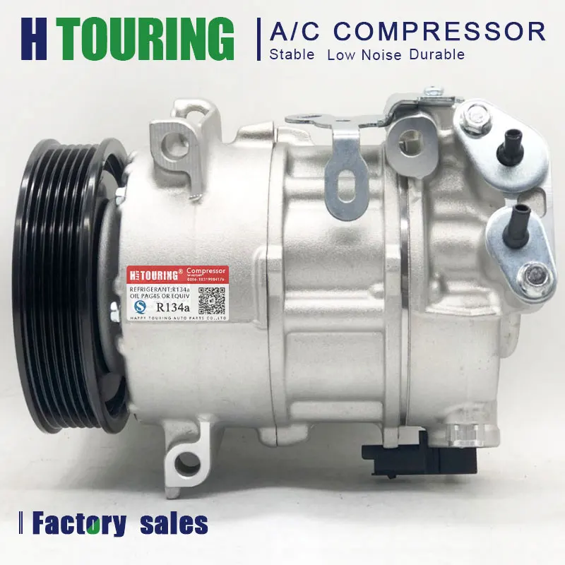 

Air AC Compressor For Peugeot 3008 308 308SW 308CC 5008 RCZ CITROEN C4 9659875480 9659875580 9676862380 6453WF 9806029580 6453WH