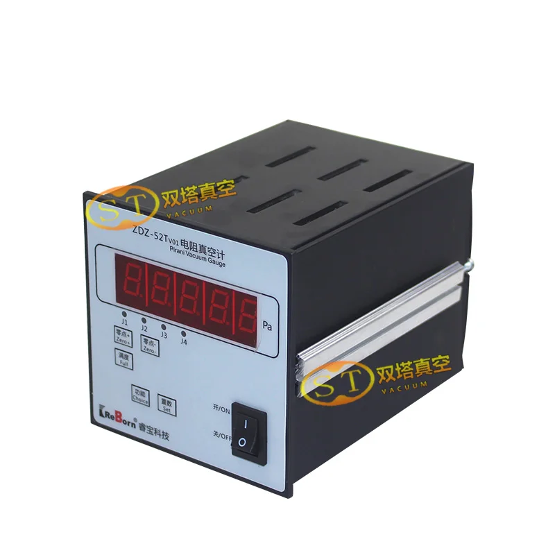 

ZDZ-52Tv01 Pirani Resistance Vacuum Counting Single Channel Measurement ZJ-52T/KF16 Gauge