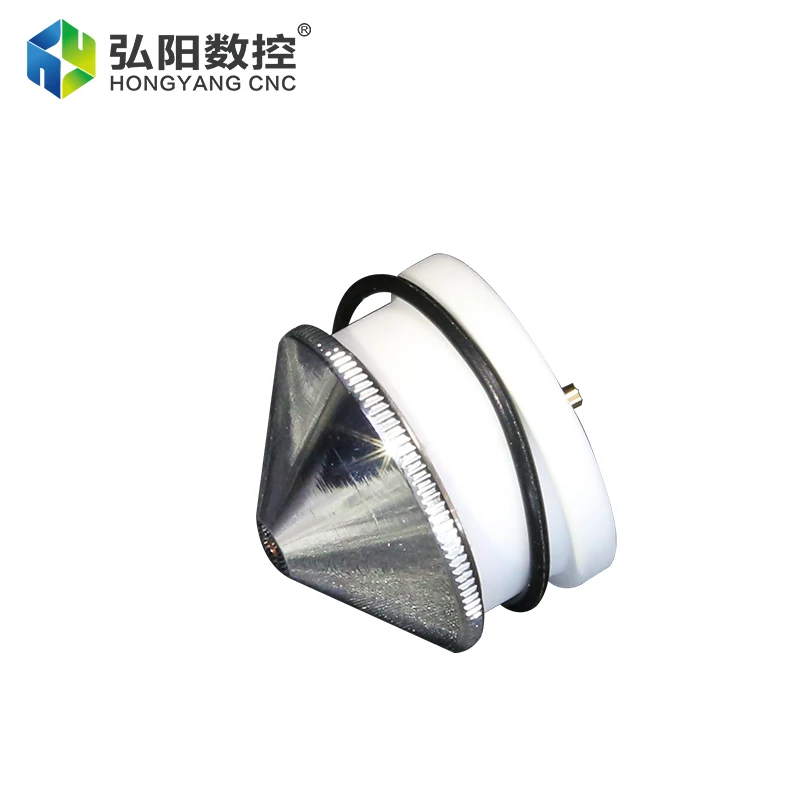 Tagliatrice della fibra ottica isolamento dell'anello ceramico 32/28mm filetto del sedile dell'ugello della testa della saldatura del Laser M14 corpo ceramico H15mm