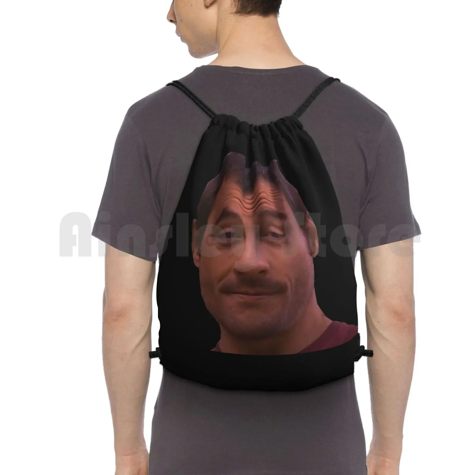 

Steve Mmmmmm Backpack Drawstring Bag Riding Climbing Gym Bag Steve Meme Adult Bad Acting Funny Dank Humour Holiday Bro Oh