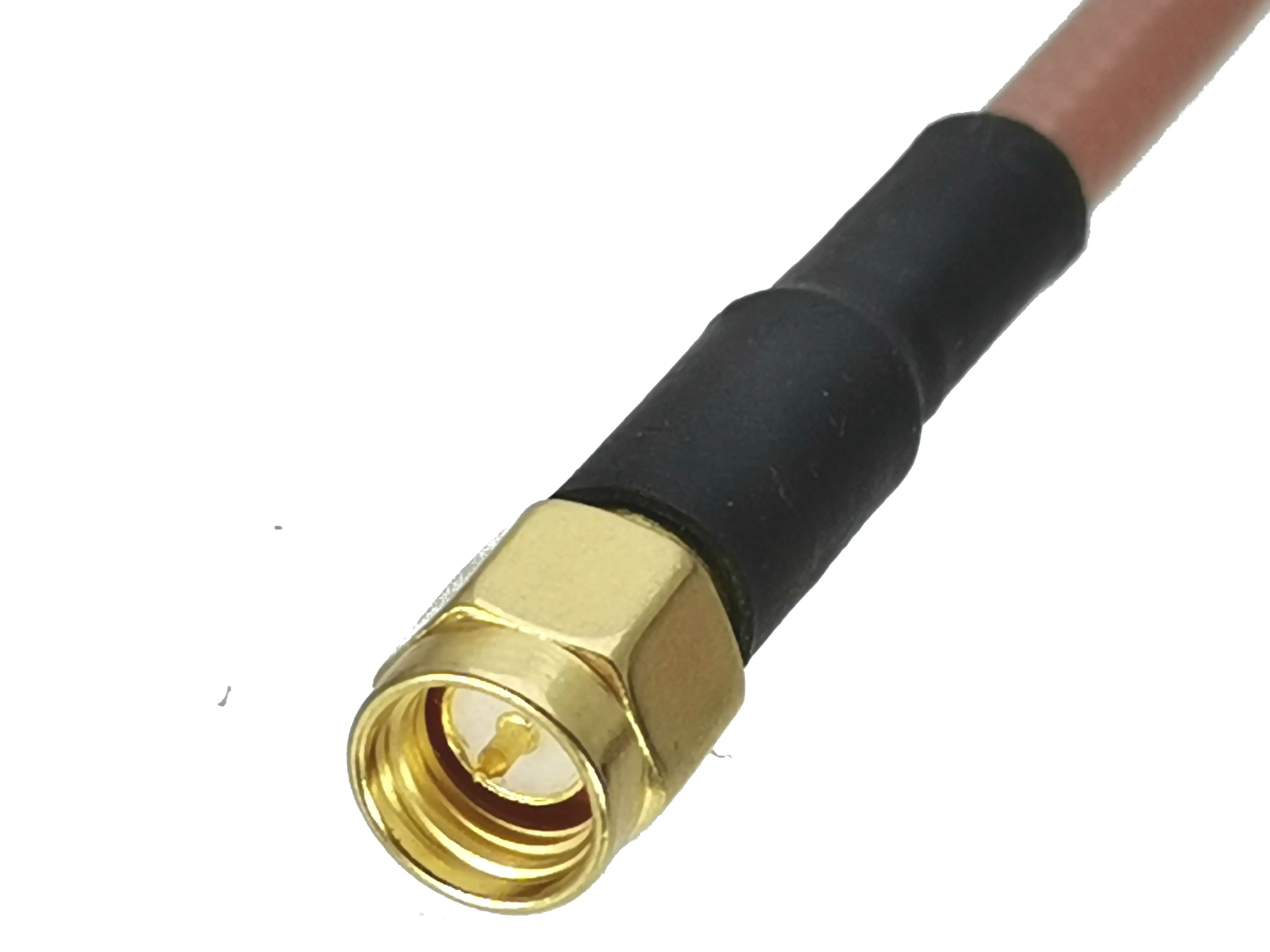 Rg142 sma plugue macho para sma conector reto rf coaxial jumper cabo 6 polegadas ~ 10m