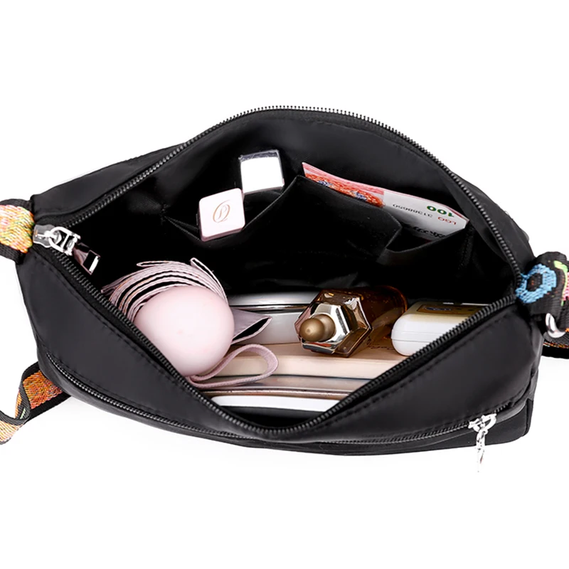 Frauen Umhängetasche Wasserdichte Nylon Oxford Schulter Messenger Taschen Casual Große Kapazität Handtasche Damen Reise Einkaufstasche – Detail 24
