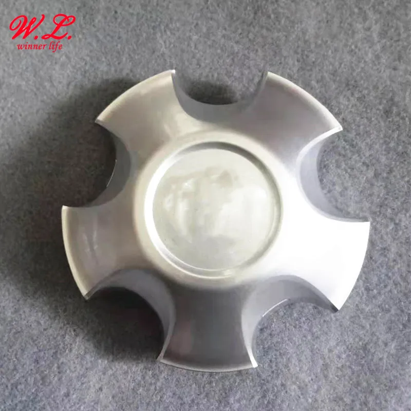 WL 4pcs/set Silver Wheel Center Caps Hub Caps For Toyota- Land Cruiser 4700 LC100 2002 2003 2004 2005 Tire Rim Cover With Logo