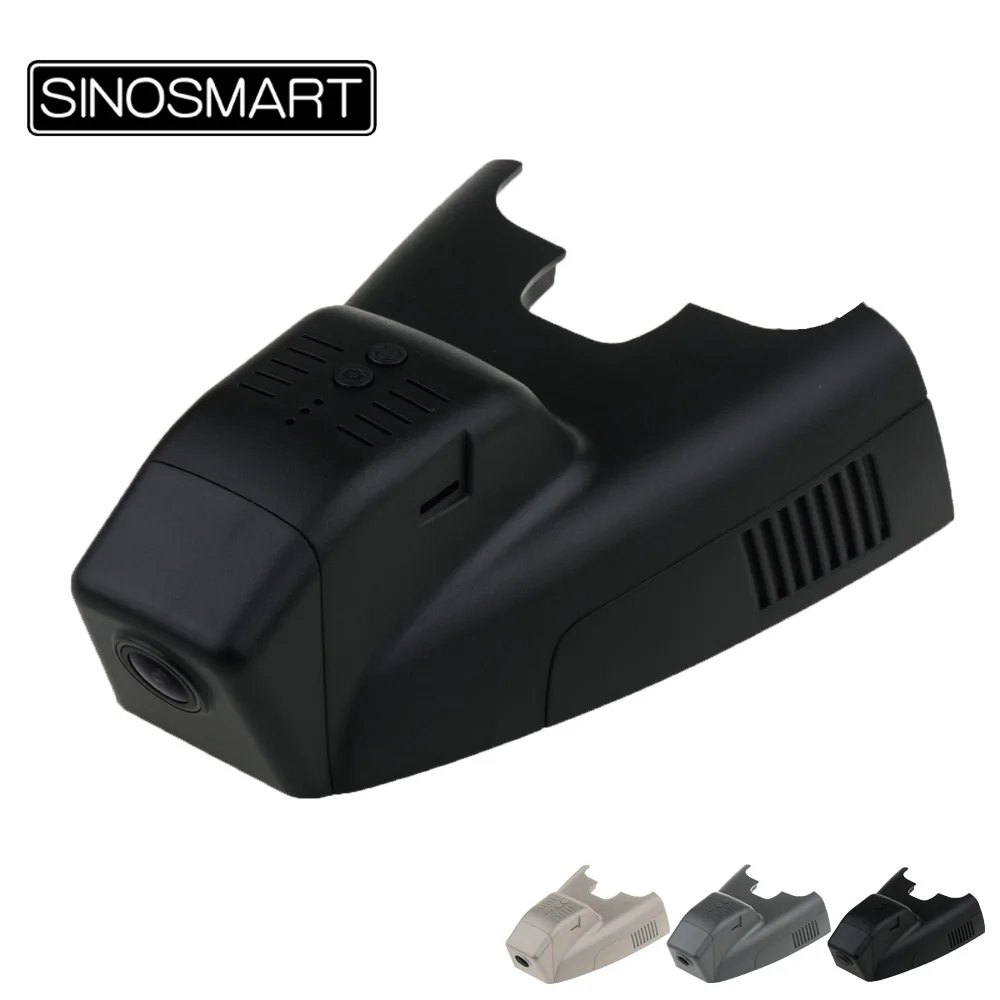 

SINOSMART Novatek 1080P Car Wifi DVR Camera for Mercedes Benz B Class B200 2015 Control by Mobile Phone App SONY IMX307