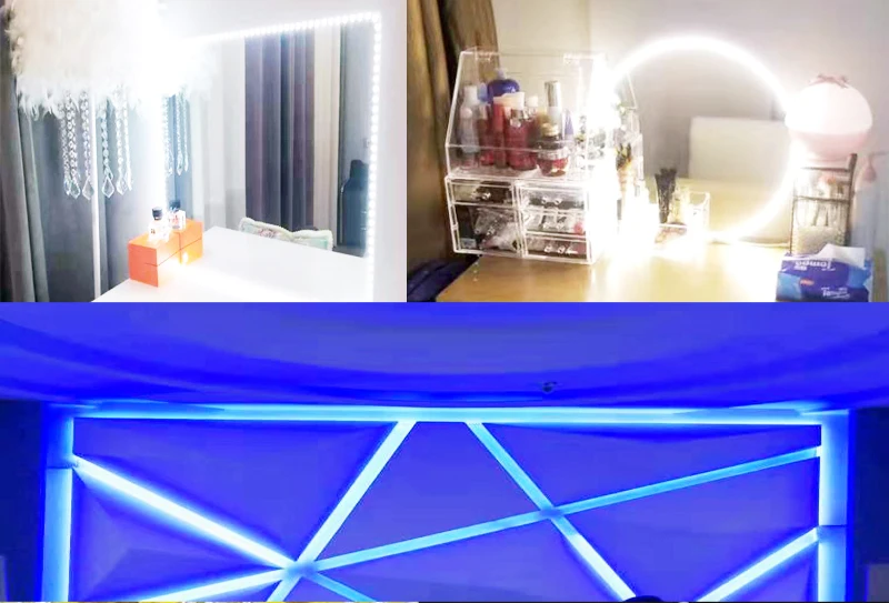 Waterproof 12V LED Strip Light 60 LED/m Warm White Flexible LED Strip Light 1m 2m 3m 4m 5m Replacement for 5050 RGB Black PCB
