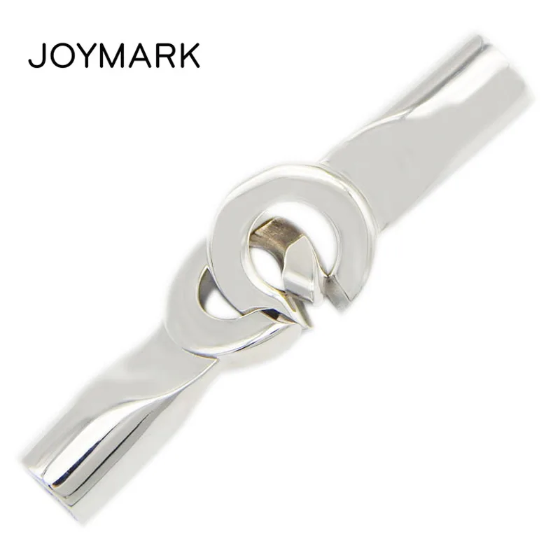 5mm Hole Spanner Shape Stainless Steel Lock Clasps Fashion Leather Cord Bracelet Jewelry Findings 10pcs/lot BXGC-164