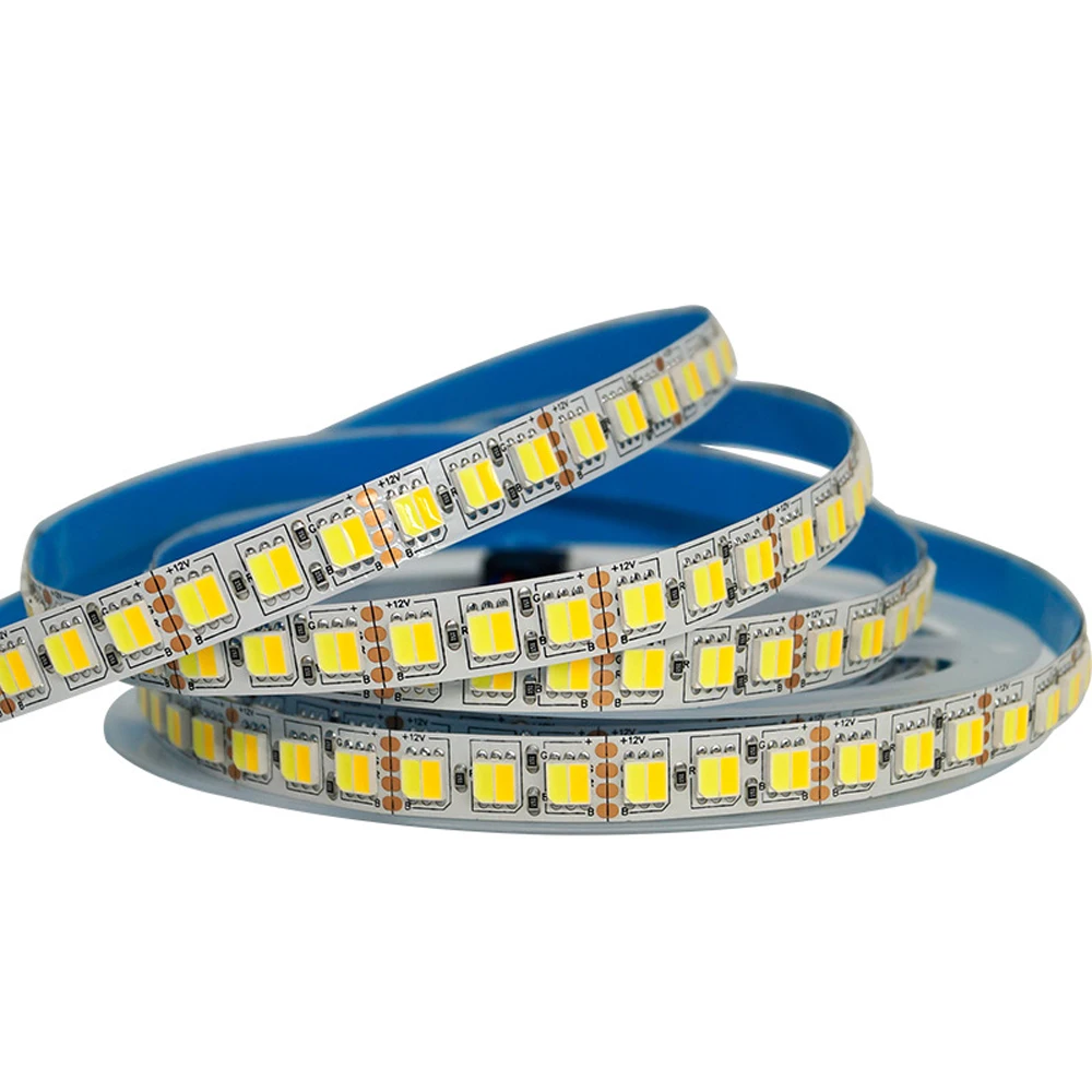 12V 24V 5050 CCT LED Strip 120leds/m Color Temperature Adjustable Dual White Waterproof Flexible Tape 100 Meters