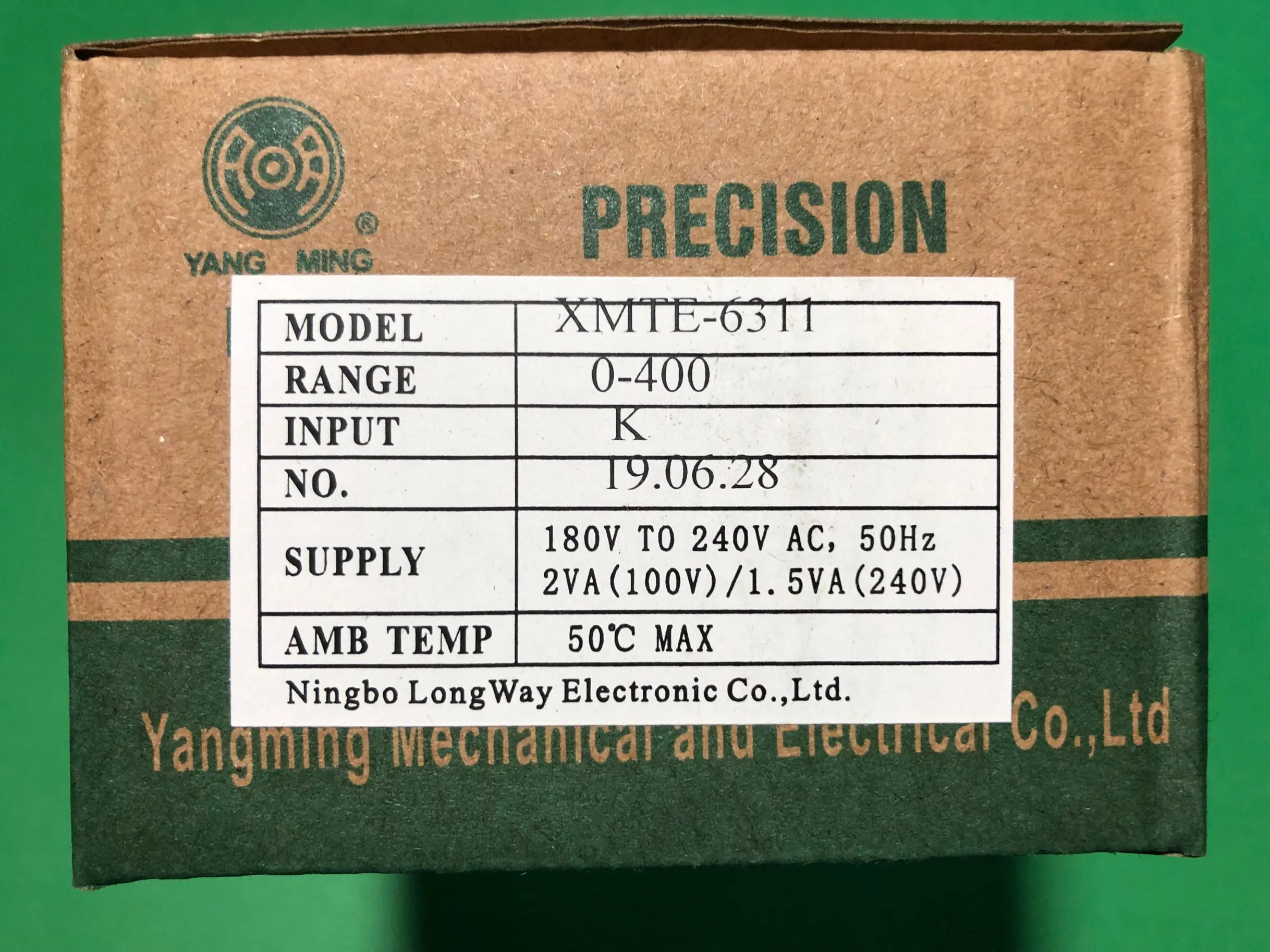 YANGMING Temperature Control XMTE6000 Short Smart Meter XMTE-6311 XMTE-6312