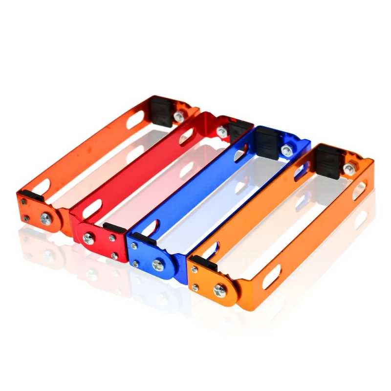 Motorcycle Universal Aluminum Adjustable License Plate Frame Stand For ATV Dirt Bike Go Kart Moped Scooter Styling Accessories