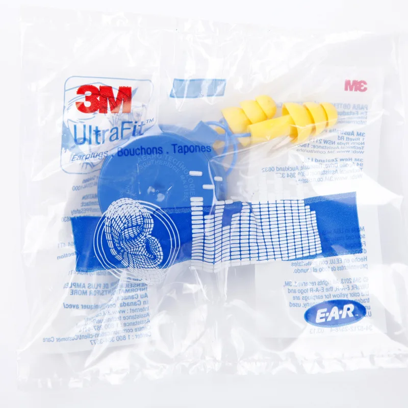 3M 340-4002 Ear Plugs with Straps Anti-noise Earplugs Sleeping Earplugs Christmas Tree Comfortable Ear Protector with Box