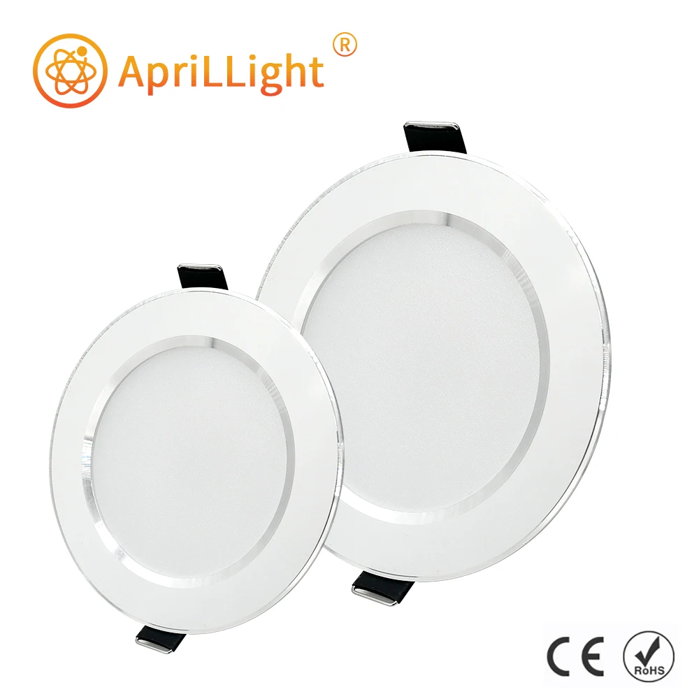 LED down light 3W 5W 7W 9W 12W 15W embedded ceiling light AC 220V ceiling light bedroom corridor living room lighting spot light