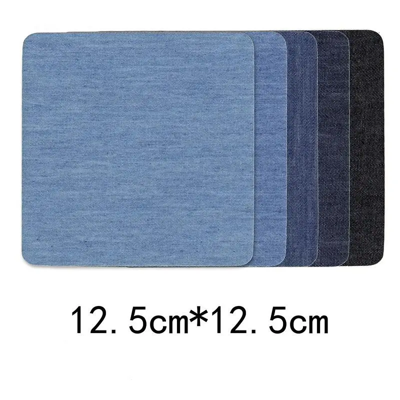 25/20/5 PCS Denim Patches DIY Iron On Denim Elbow Patches Repair Pants For Jean Clothing Pants badges Apparel Sewing Fabric