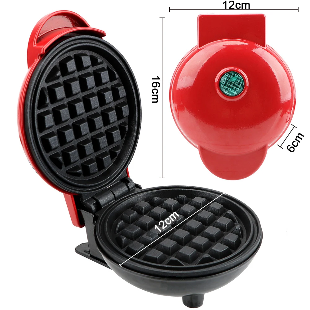 Pan Eggette Machine Mini Electric Waffles Maker Mini Waffle Pot Egg Cake Oven Bubble Egg Oven Breakfast Waffle Molds Gofrera