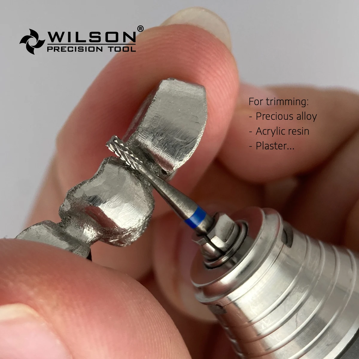 WILSON PRECISION TOOL 5000333 Pieza De Baja Velocidad Dental Tungsten Carbide Burs For Trimming Plaster/Acrylic/Metal