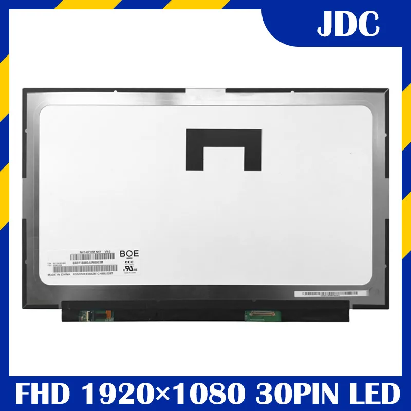 NV140FHM-N61 FHD 1920X1080 30pin  V8.0 NV140FHM N61 LED Display LCD Screen Matrix for Laptop 14.0