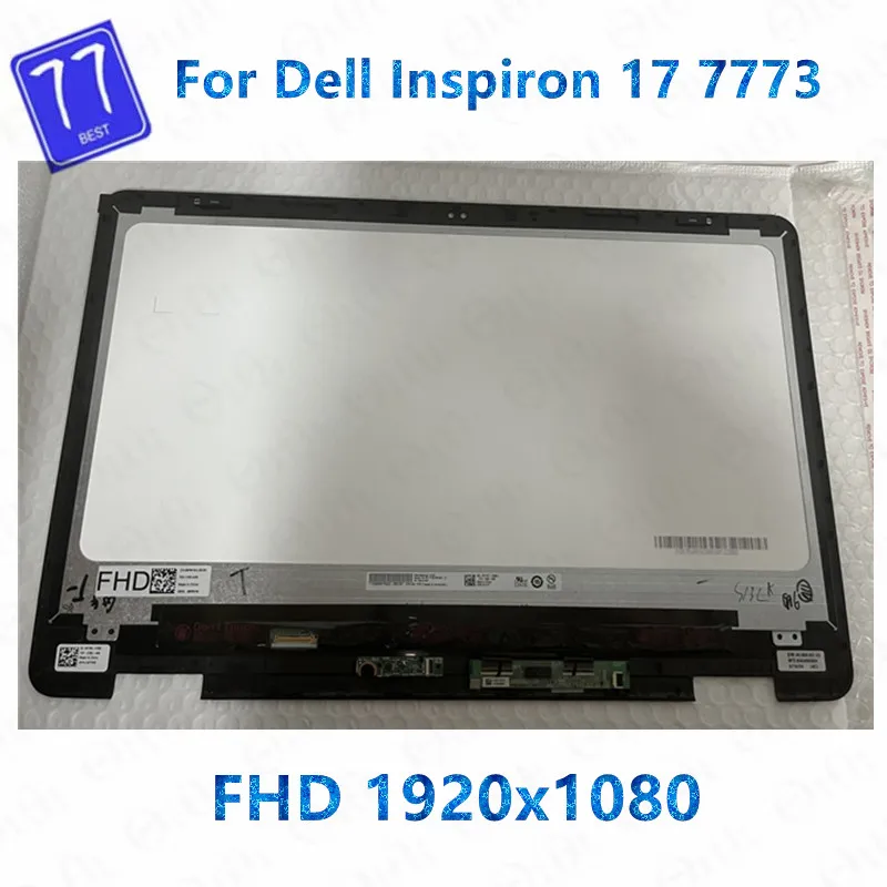 Original 17.3 inch lcd display replacement for Dell Inspiron 17 7773 laptop LCD ED Touch Screen Assembly with Frame 1920*1080