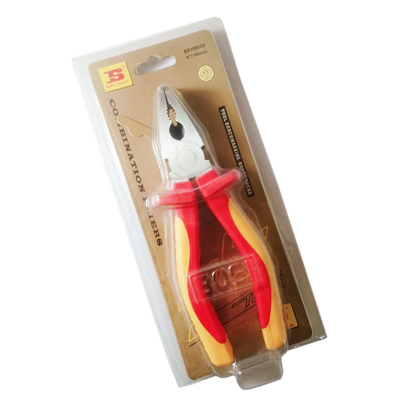 BOSI tang potong kombinasi terisolasi VDE 6 ''/160mm