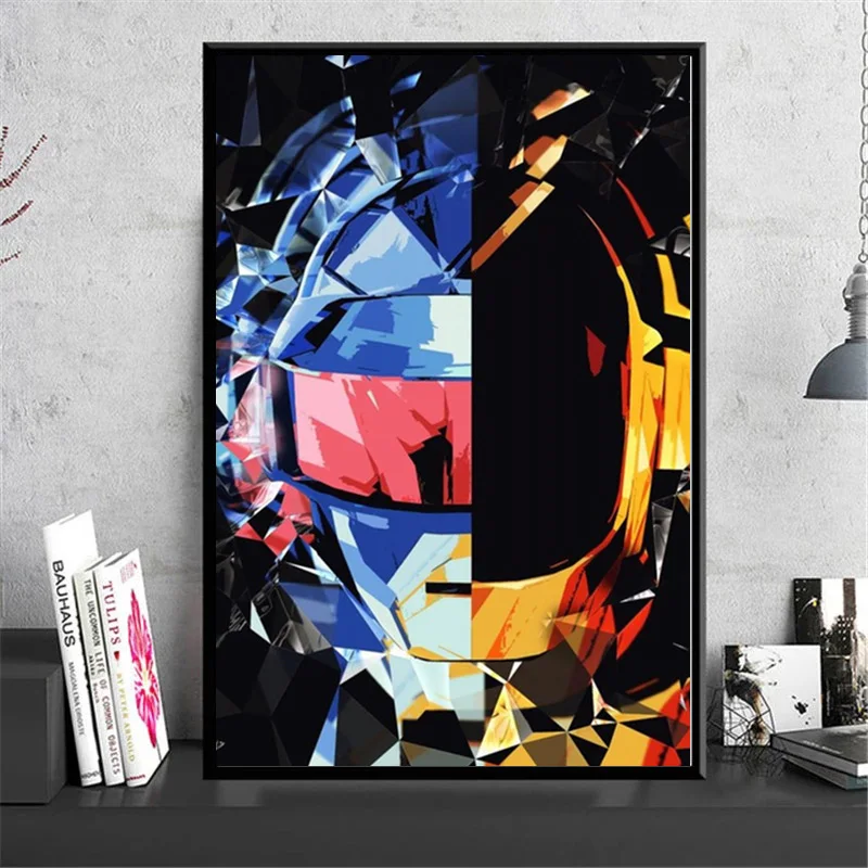 الحديث دافت الشرير الإبداع قماش يطبع المشارك مجردة الفن اللوحة لوحات الزخرفية للمقاهي وبار ديكور المنزل الفني