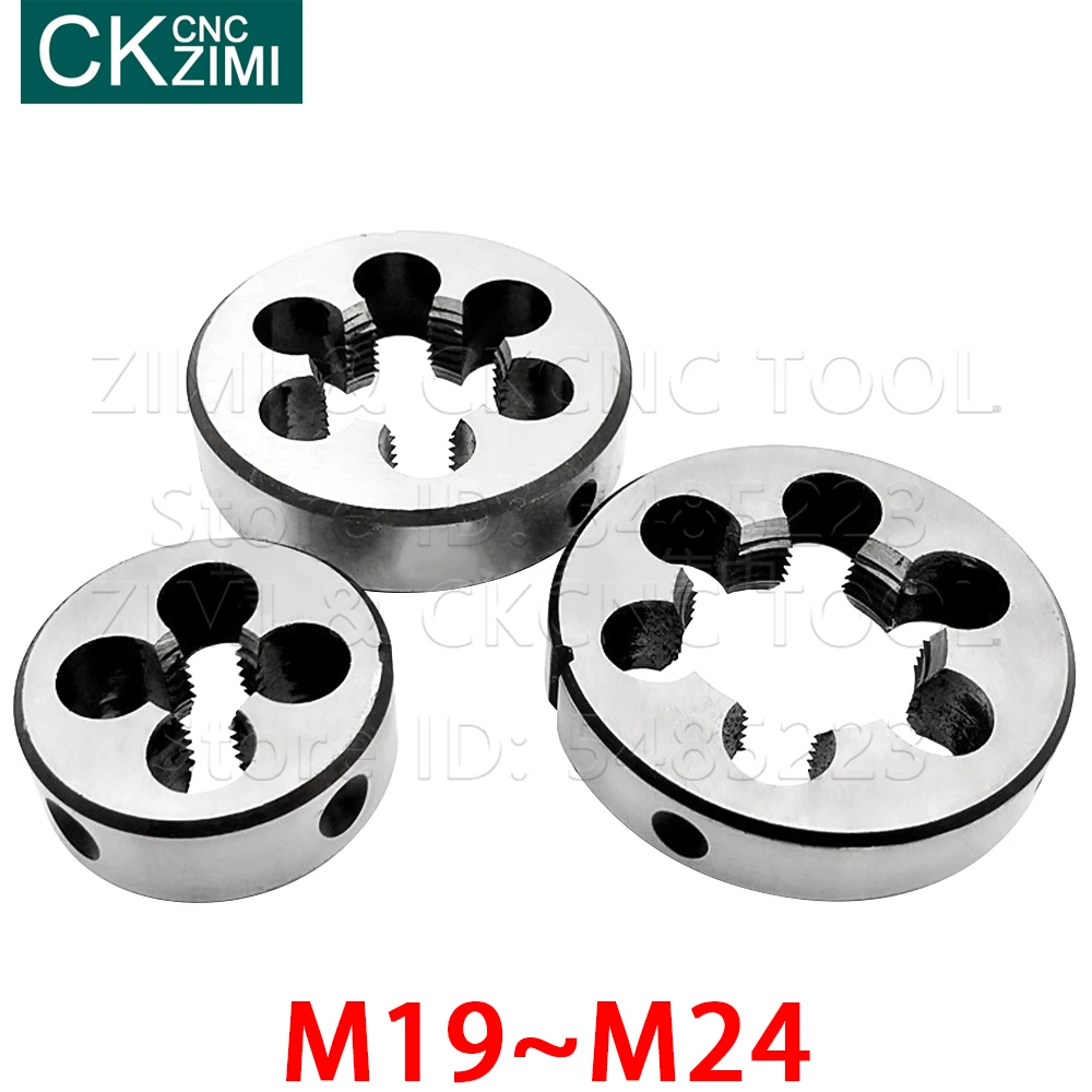M19 M20 M21 M22 M23 M24เหล็กสกรูด้ายเมตริกเครื่องDie Hand Tappingเครื่องมือเครื่องDieโลหะทำงานเครื่องมือสกรู