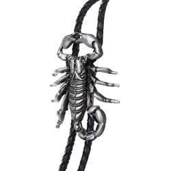 3D three-dimensional scorpion bolo tie tie pendant equestrian shirt accessories American western cowboy style tie