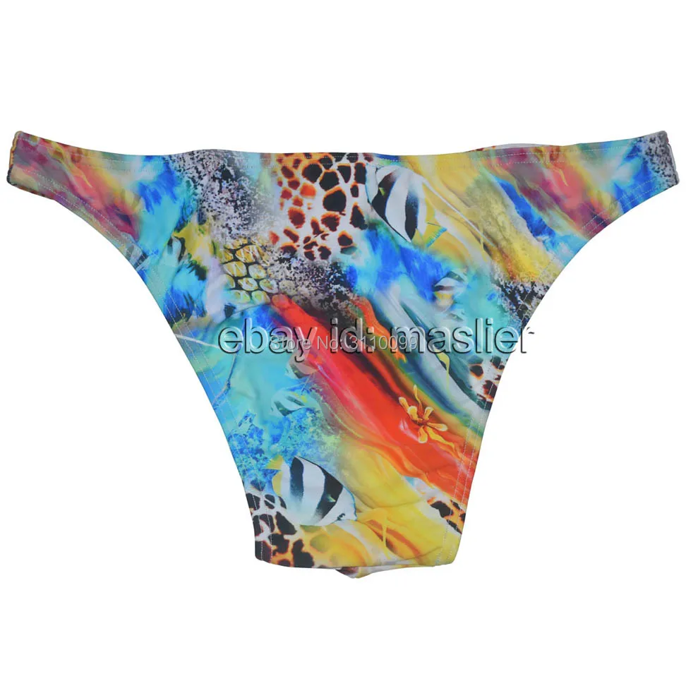 Men's Bodybuilding Physique Bikini Attractive Briefs Posing Cheeky Pouch Underwear
