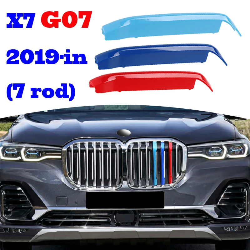 3 Stück Auto gitter Zierleiste für BMW x1 x2 x3 x4 x5 x6 x7 e84 f48 f49 f39 e83 f25 g01 f26 g02 e70 f15 e53 g05 e71 e72 f16 g06 g07