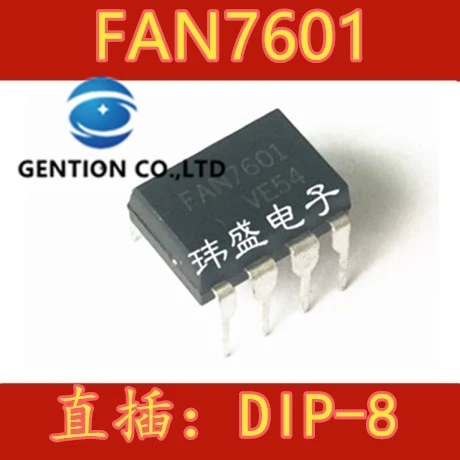 

10 шт FAN7601 DIP-8 LCD панель питания FAN7601 чип в наличии 100% новый и оригинальный