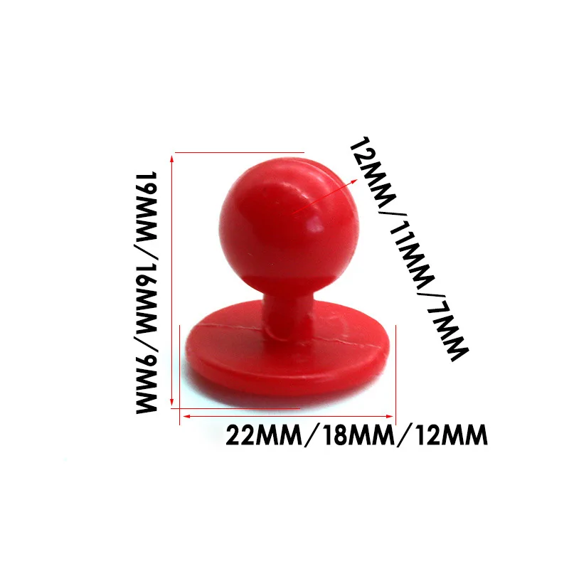 10Pcs 18MM colore Chef fibbia bottoni in Nylon uniformi ristorante giacca da cuoco uniforme abito abiti da lavoro accessori pulsante