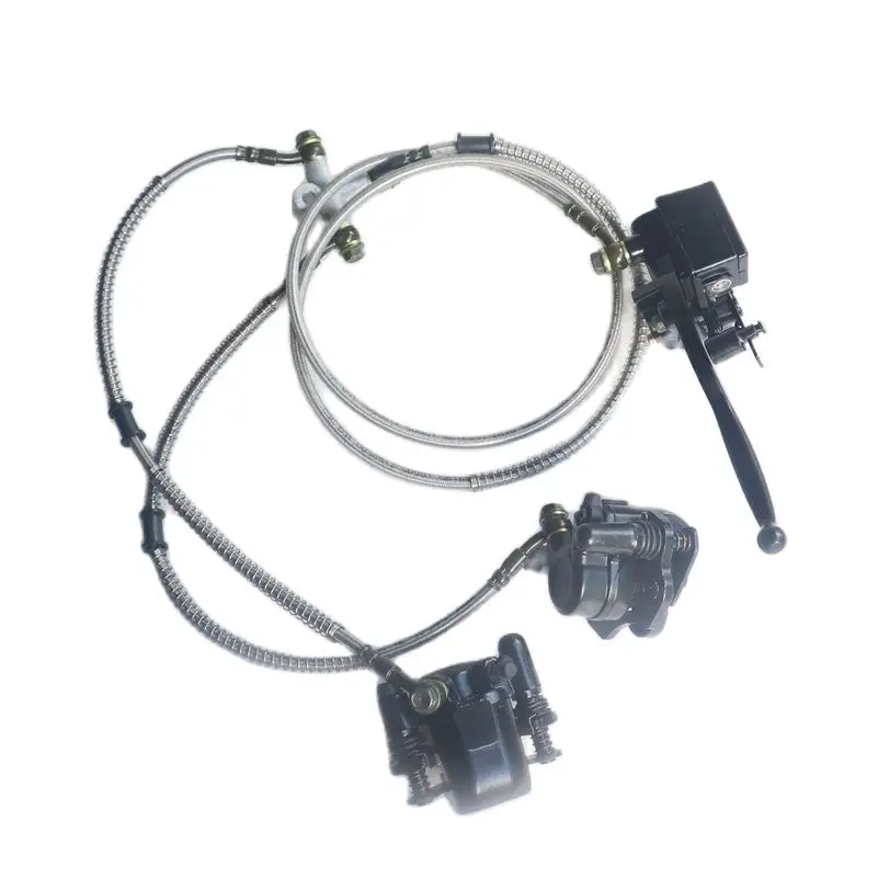 

Rear Brake Assembly one with two disc brake brake pump for 150cc kart ATV Quad ATV accessories